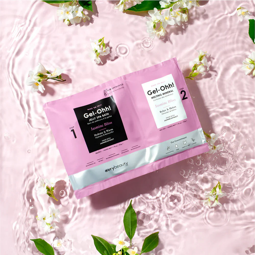 Avry Beauty Jelly Spa Bath - Jasmine Bliss Queen Nails & Beauty Supplies