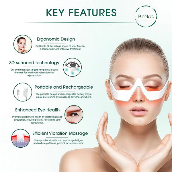 Under-Eye Red Light Therapy Skin Rejuvenation and The Make-up Corner