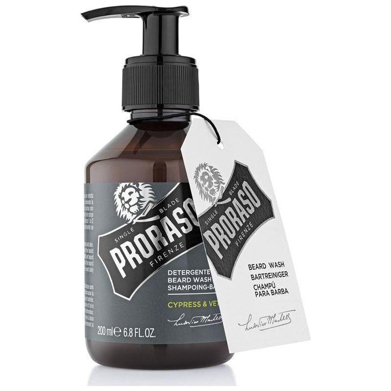 Proraso Cypress & Vetyver Beard Wash 200ml Pasteur Pharmacy