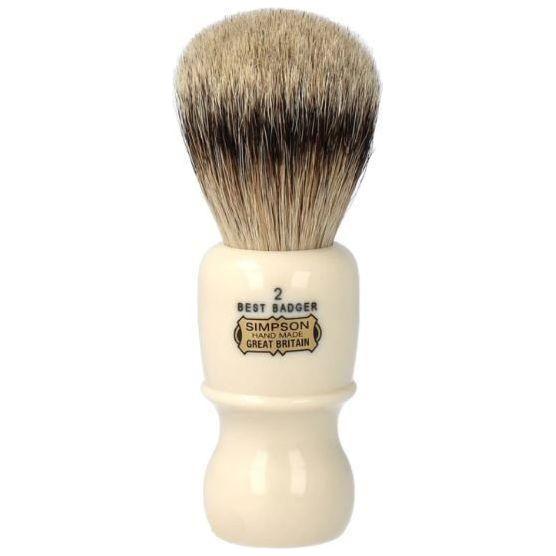 Simpson Captain 2 Best Badger Shaving Brush Pasteur Pharmacy