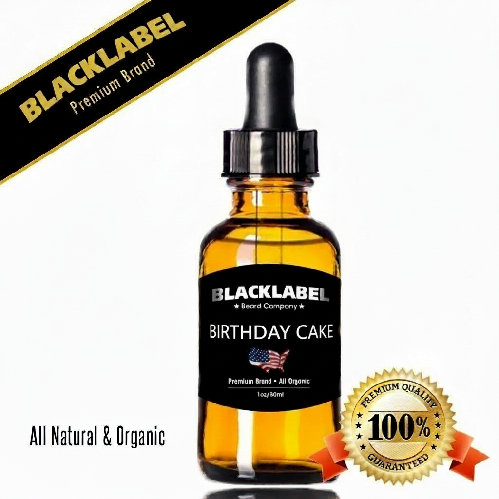 Birthday Cake Beard Oil Blacklabel Beard Company