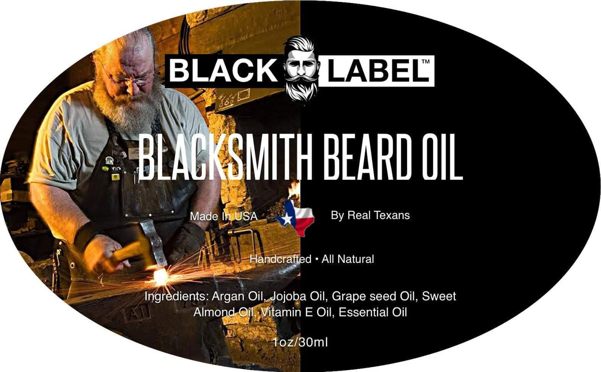 Blacksmith Beard Oil Blacklabel Beard Company