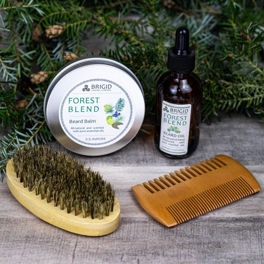 Forest Blend Natural Beard Balm Brigid Trading Company