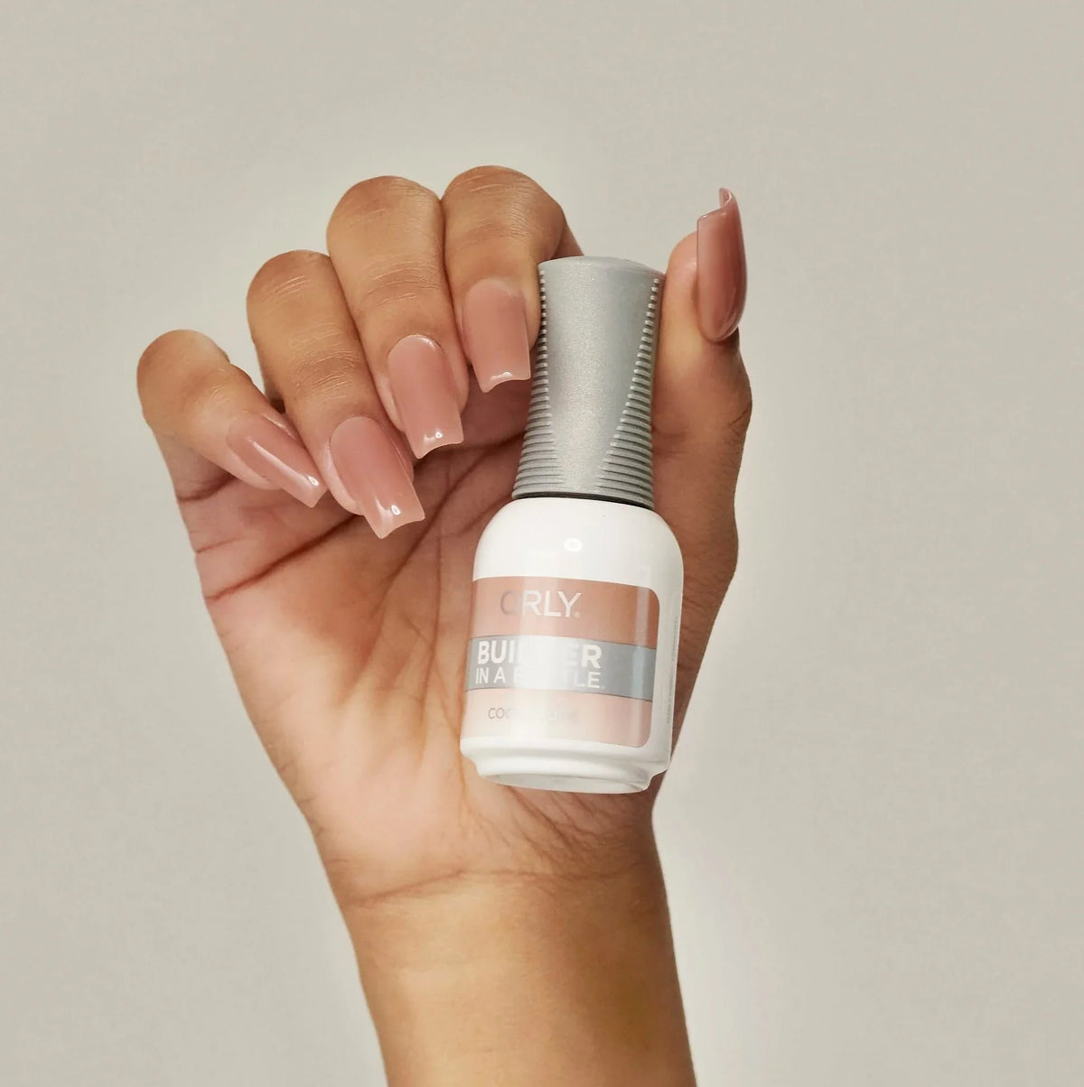 Orly - GelFX - Builder In A Bottle - Cool Taupe .6oz Queen Nails & Beauty Supplies