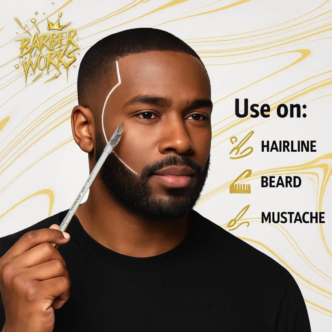 Barber Pencil by Barber Works – Precision Hairline Tool BUYBARBER.COM