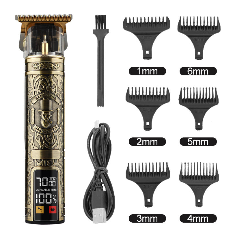 Hair Clipper Electric Electrical Hair Cutter Retro Oil Head Engraving Sell My Stuff