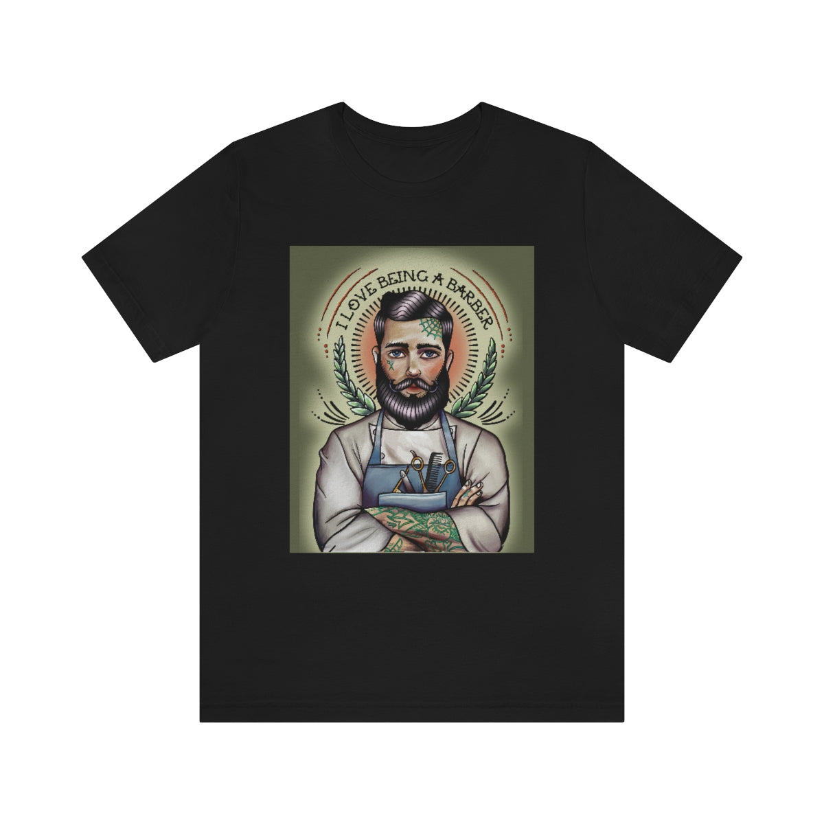 Unisex Jersey Short Sleeve Tee officialilovebeingabarber