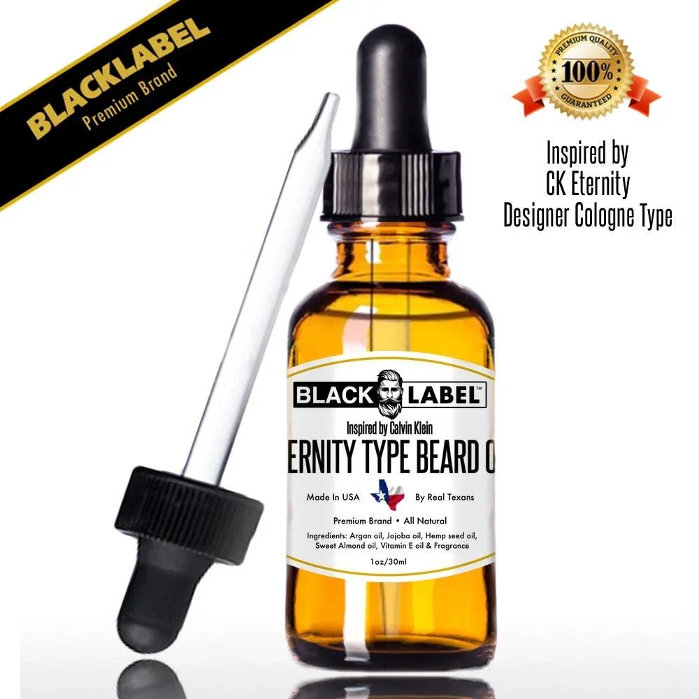 Calvin Klein Eternity Cologne Beard Oil Blacklabel Beard Company