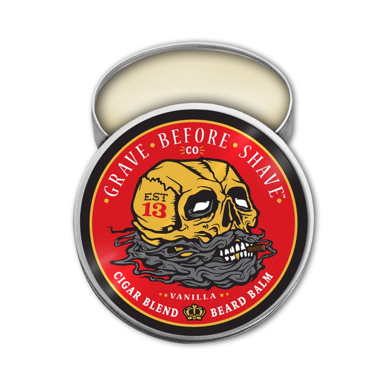Grave Before Shave Beard Balm 2oz. tins Grave Before Shave