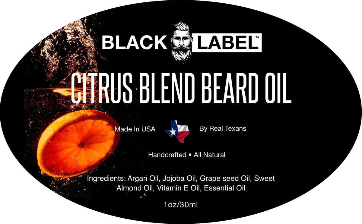 Citrus Blend Beard Oil Blacklabel Beard Company