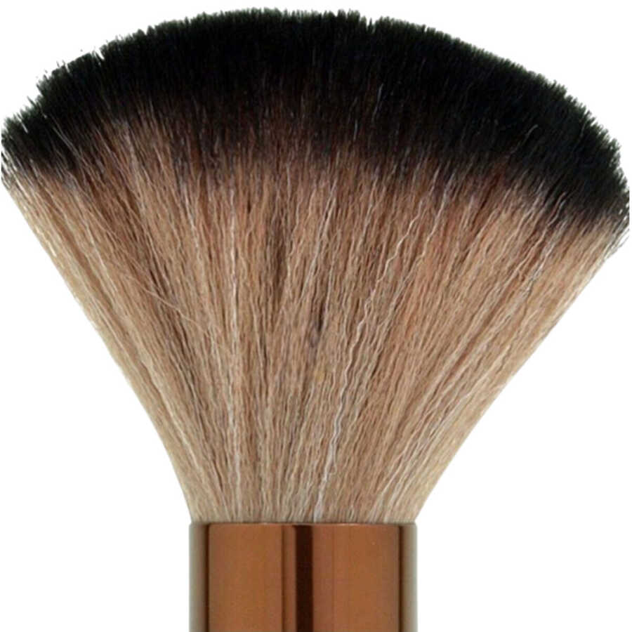 Claris Neck Duster Brush Soft Sable Bristles C-20205 Beauty Care Bag