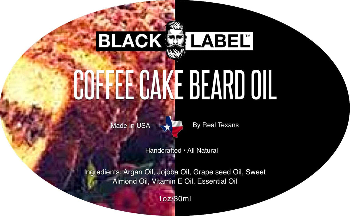 Coffee Cake Beard Oil Blacklabel Beard Company