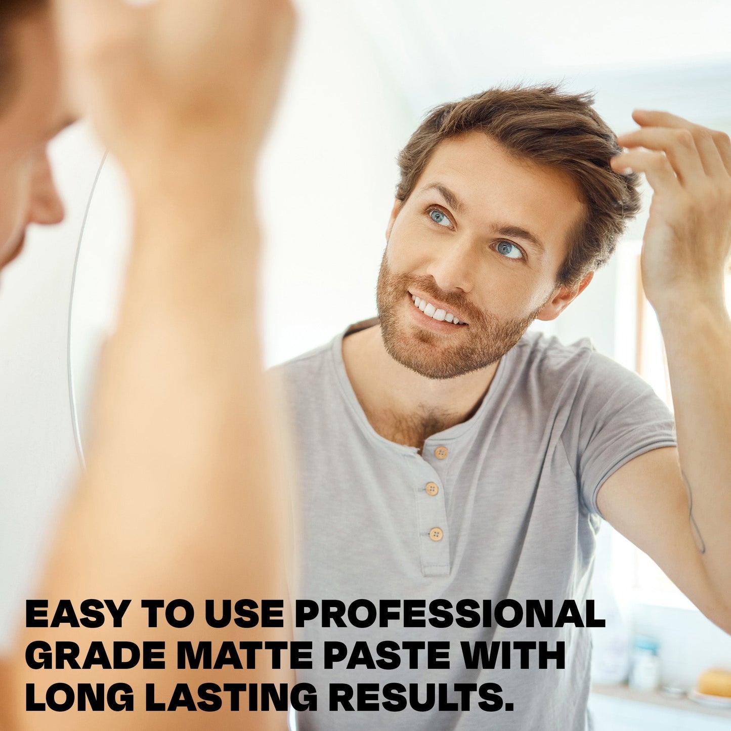 TheSalonGuy CRAFTED Extreme Hold Matte Hair Paste – Maximum Control with a Matte Finish – 4oz