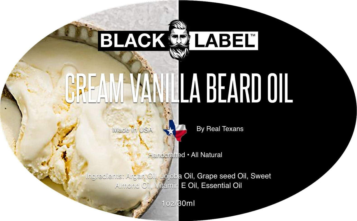 Creamy Vanilla Beard Oil Blacklabel Beard Company