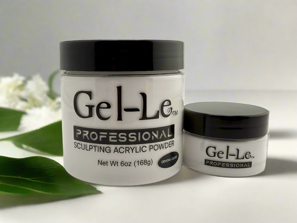 Gel-Le - Acrylic Powder - Crystal Clear Queen Nails & Beauty Supplies