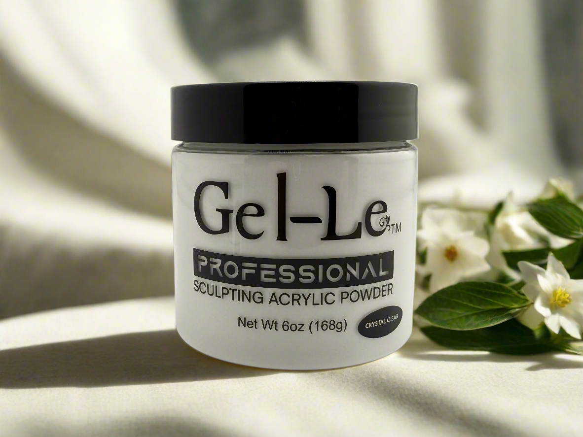 Gel-Le - Acrylic Powder - Crystal Clear Queen Nails & Beauty Supplies