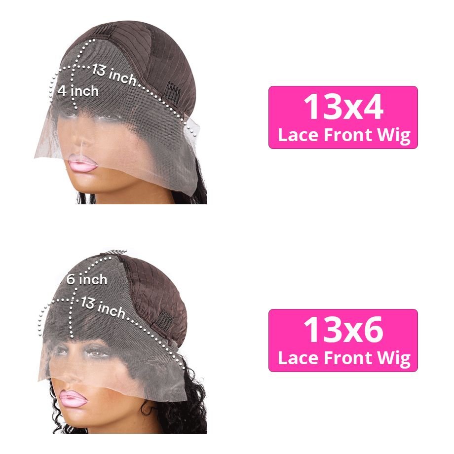 Curly Wigs Deep Wave Frontal Wig 13x6 Hd Lace Loose Water Wave Wigs Human Hair 30 40 Inch 13x4 Curly Lace Front Human Hair Wig 7DAY'S