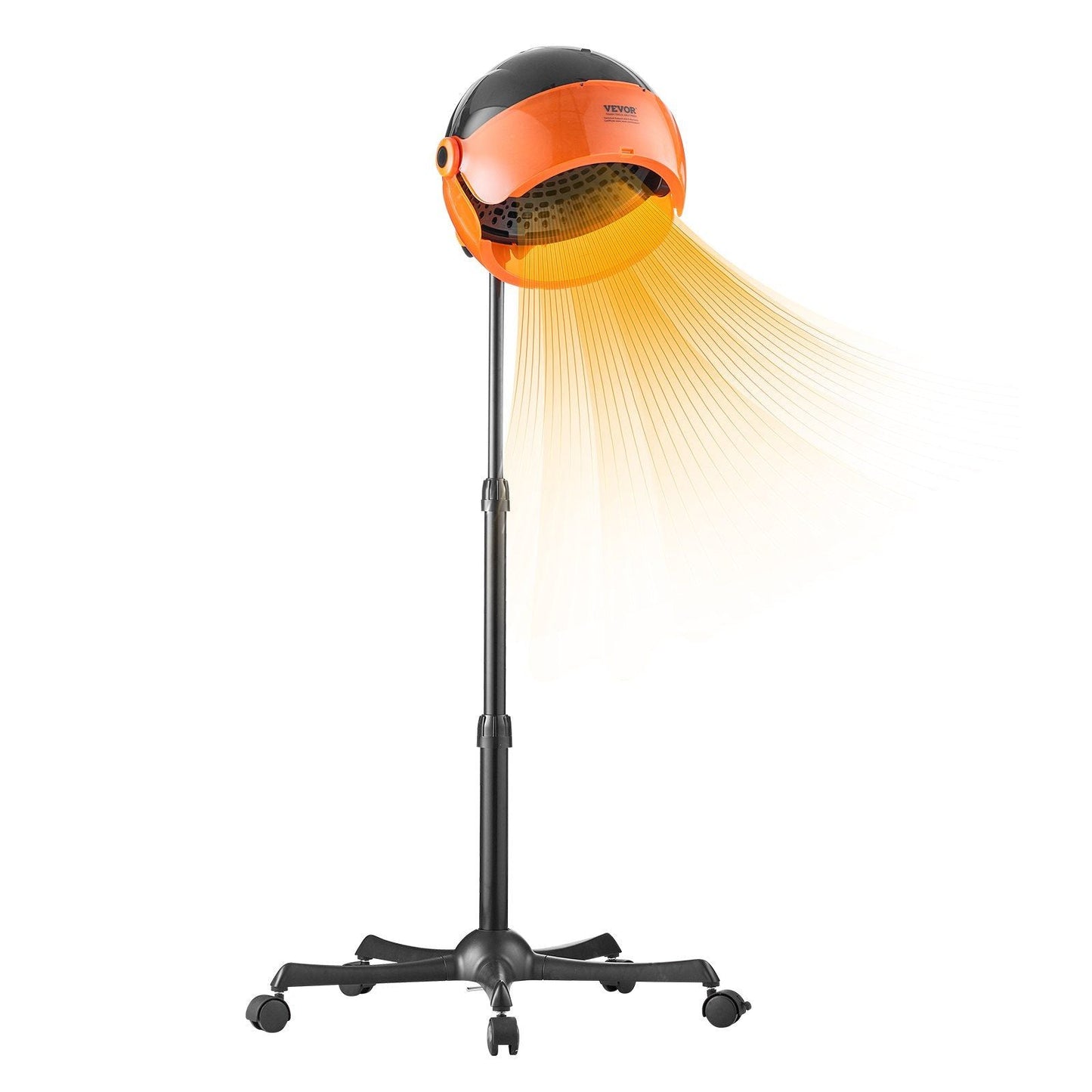 Ionic Hooded Dryer, 1875W Professional Bonnet Hair Dryer, Sit Under Hair Dryer with Timer, 3 Temp Settings & Wind Speed, Floor Standing Rolling Base with Wheels for Beauty Salon Home Spa VYSN