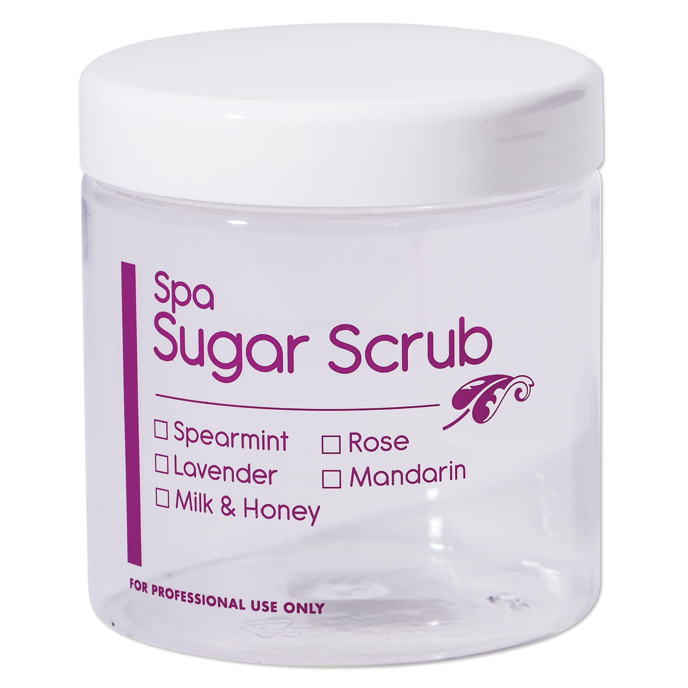 Spa Sugar Scrub Jar - 16oz Lunali Nail Supply