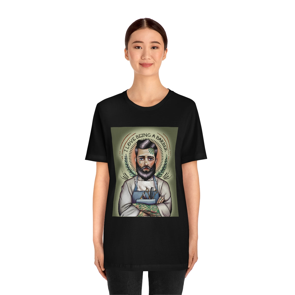 Unisex Jersey Short Sleeve Tee officialilovebeingabarber