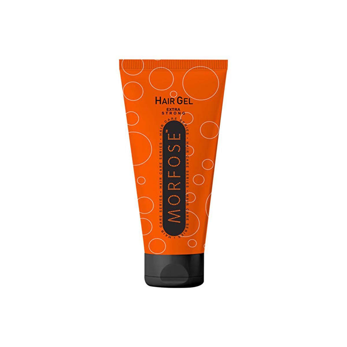 Morfose Extra Strong Hair Gel - 24H Lasting Hold, No Residue - Ultimate Styling Gel for Men & Women - Morfose Hair Styling Products Beauty Care Bag