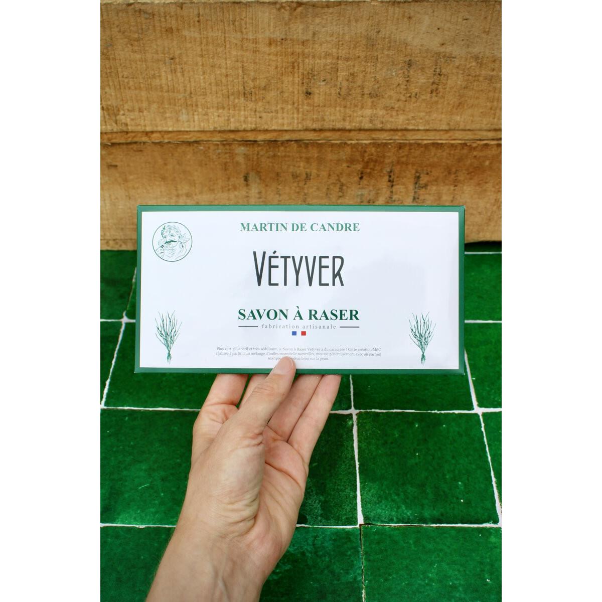Martin de Candre Vetyver Collection Shaving Soap Pasteur Pharmacy
