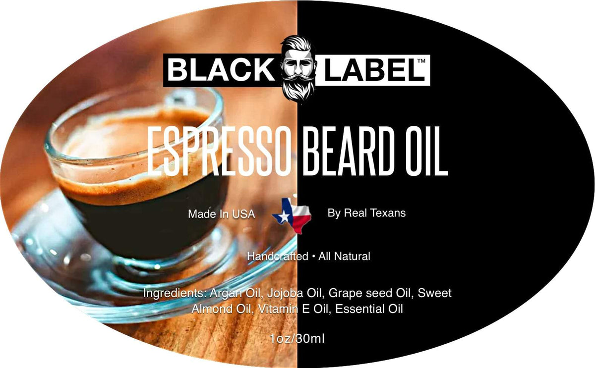 Espresso Beard Oil Blacklabel Beard Company