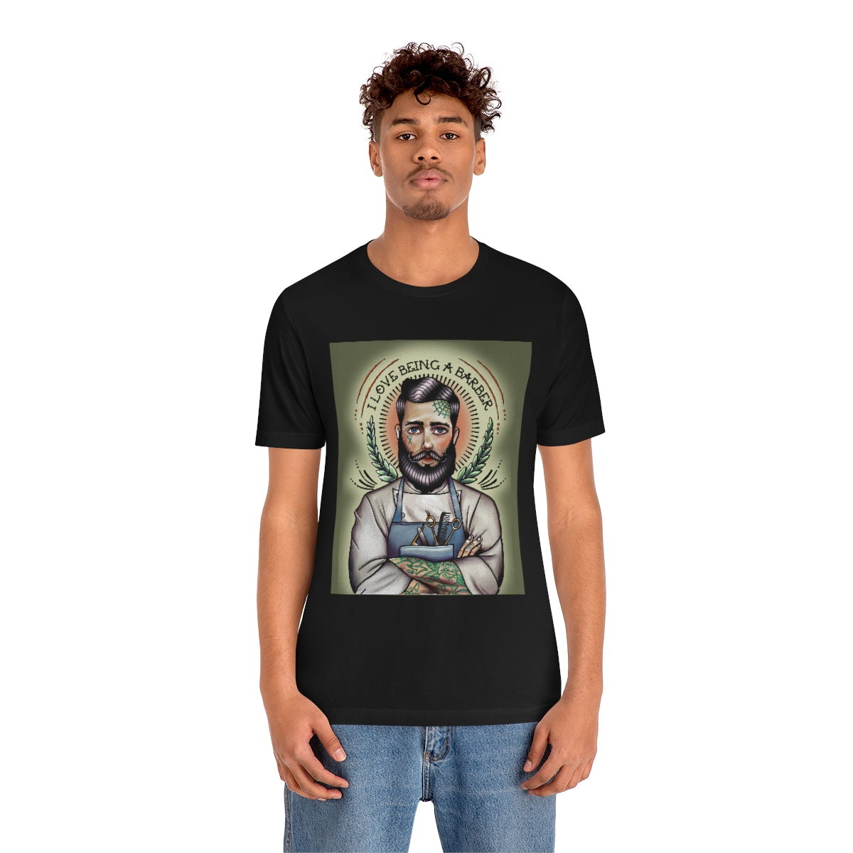 Unisex Jersey Short Sleeve Tee officialilovebeingabarber
