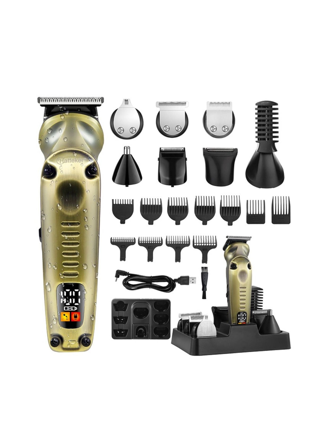 Professional Cordless Hair Clipper Unique Oils