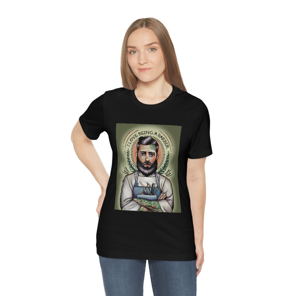 Unisex Jersey Short Sleeve Tee officialilovebeingabarber