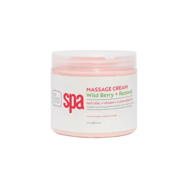 BCL Spa - Wild Berry + Retinol - Massage Cream Queen Nails & Beauty Supplies