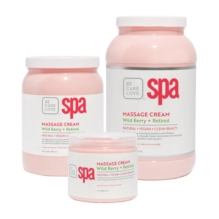 BCL Spa - Wild Berry + Retinol - Massage Cream Queen Nails & Beauty Supplies