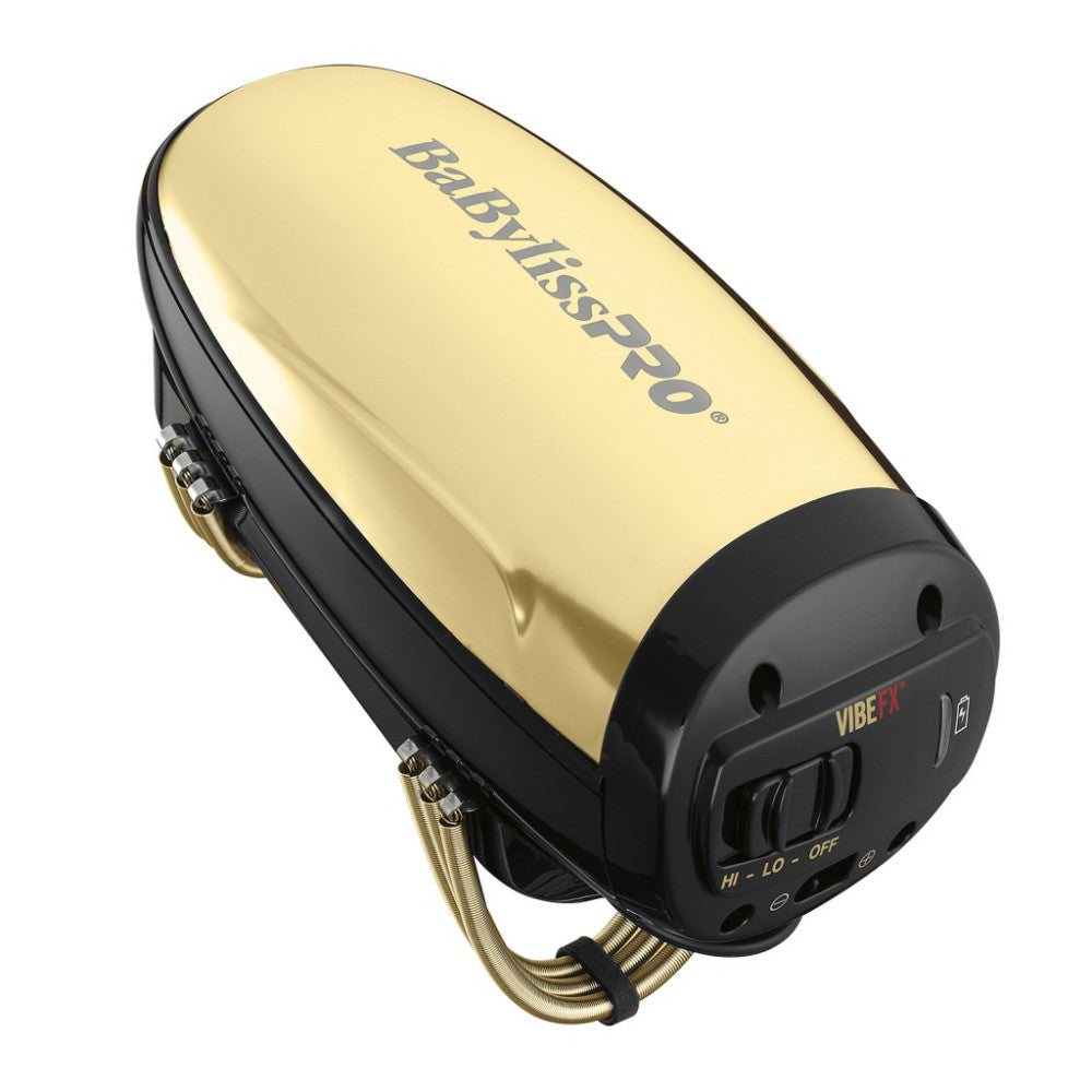 BABYLISSPRO VIBEFX MASSAGER - GOLD (#FXSSMG) N.O.S. Barber Supply