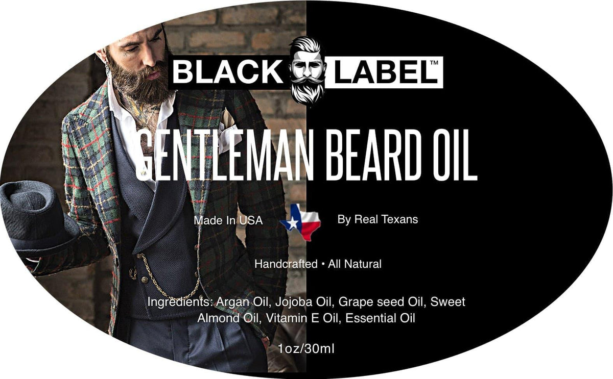 Gentleman Beard Oil Blacklabel Beard Company