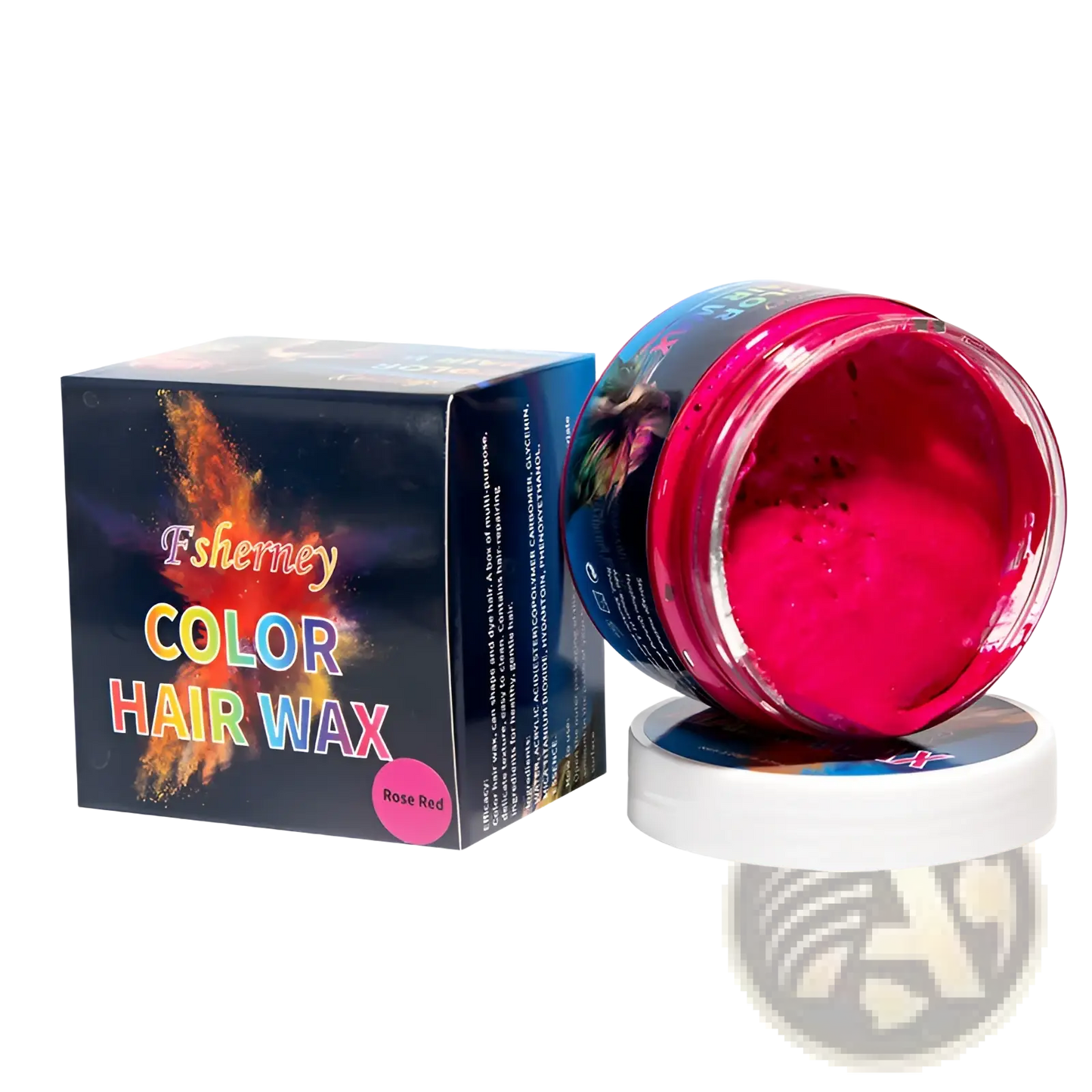 Hair Color Wax Styling Clay 120g Strong Hold Mud ARBA Global