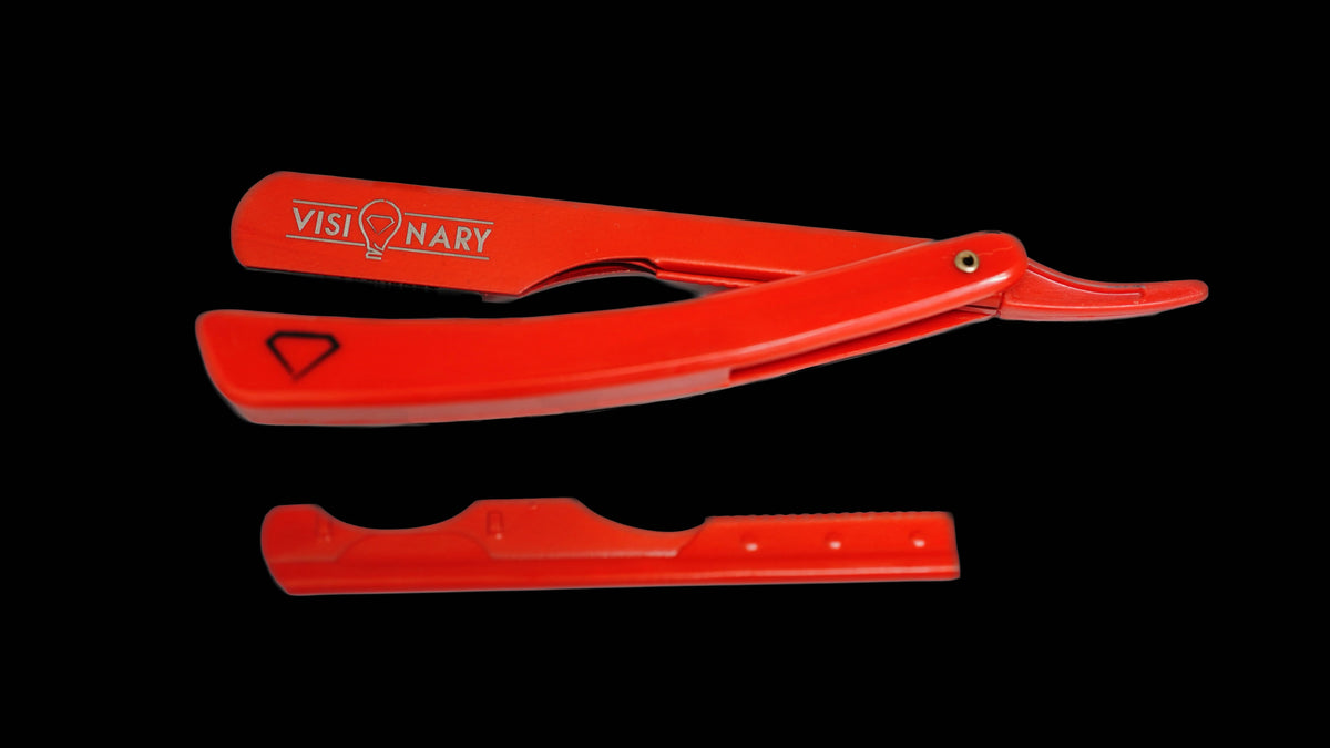 Classic Red Razor Visionary Barbers