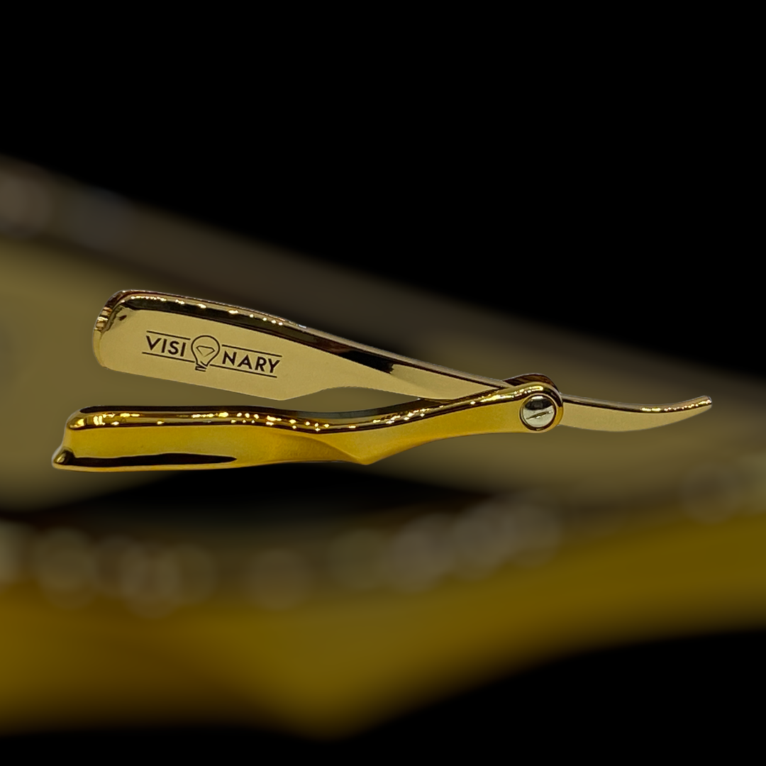 Gold Clutch Razor Visionary Barbers