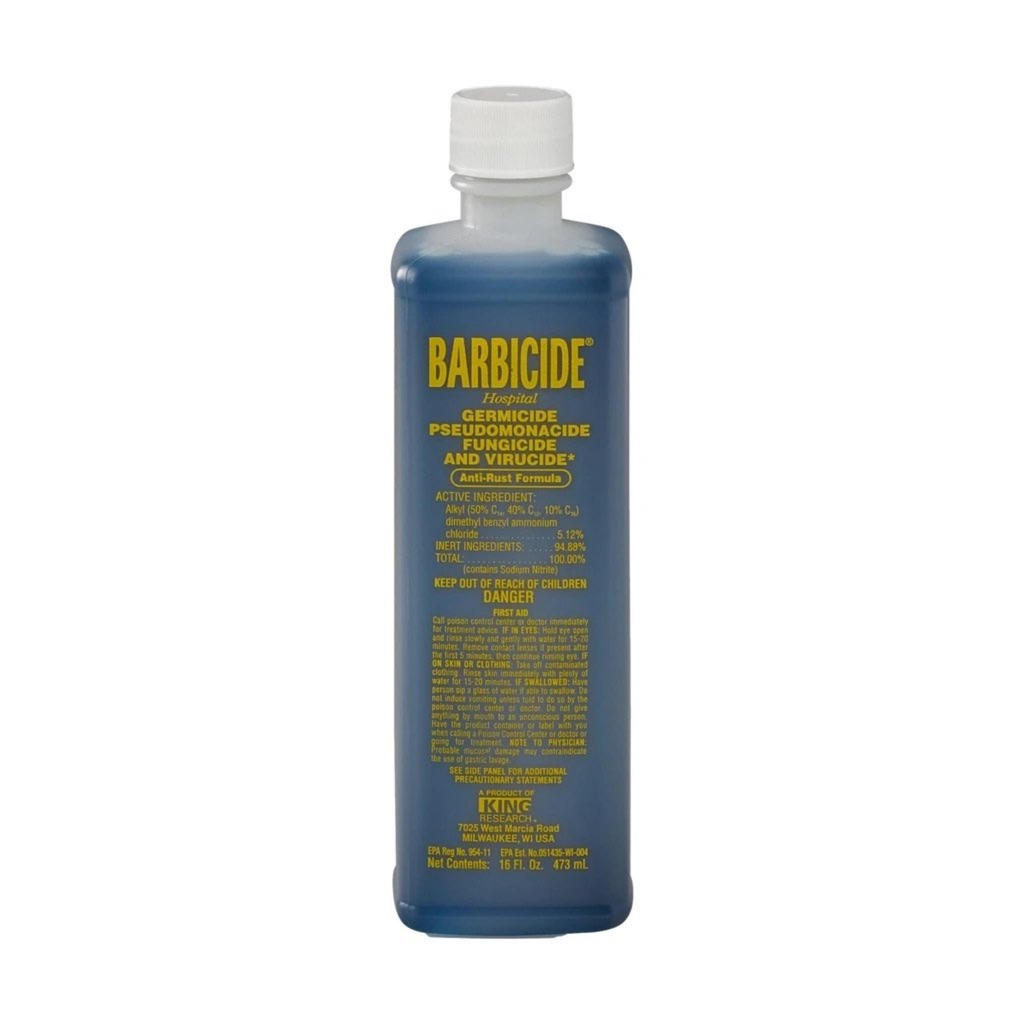 Barbicide Disinfectant Concentrate, 16 fl oz The Barber Plug