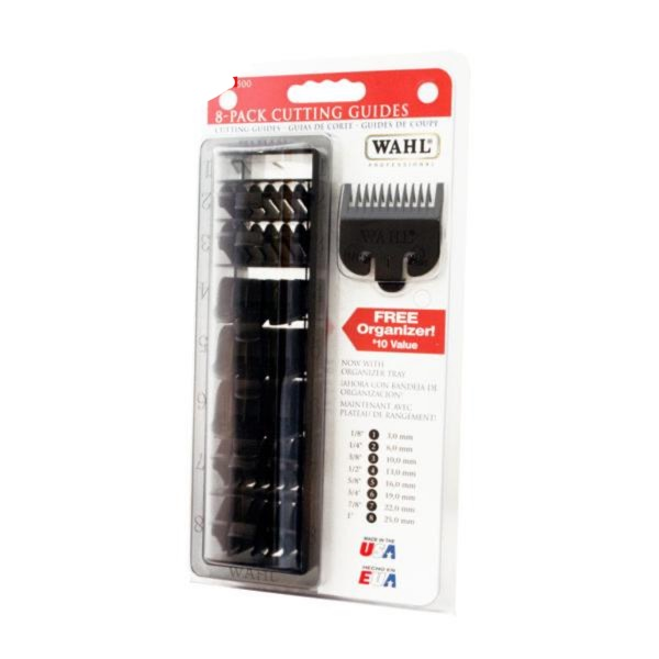 WAHL CUTTING GUIDES 8 PC PACK (guards) The Barber Plug