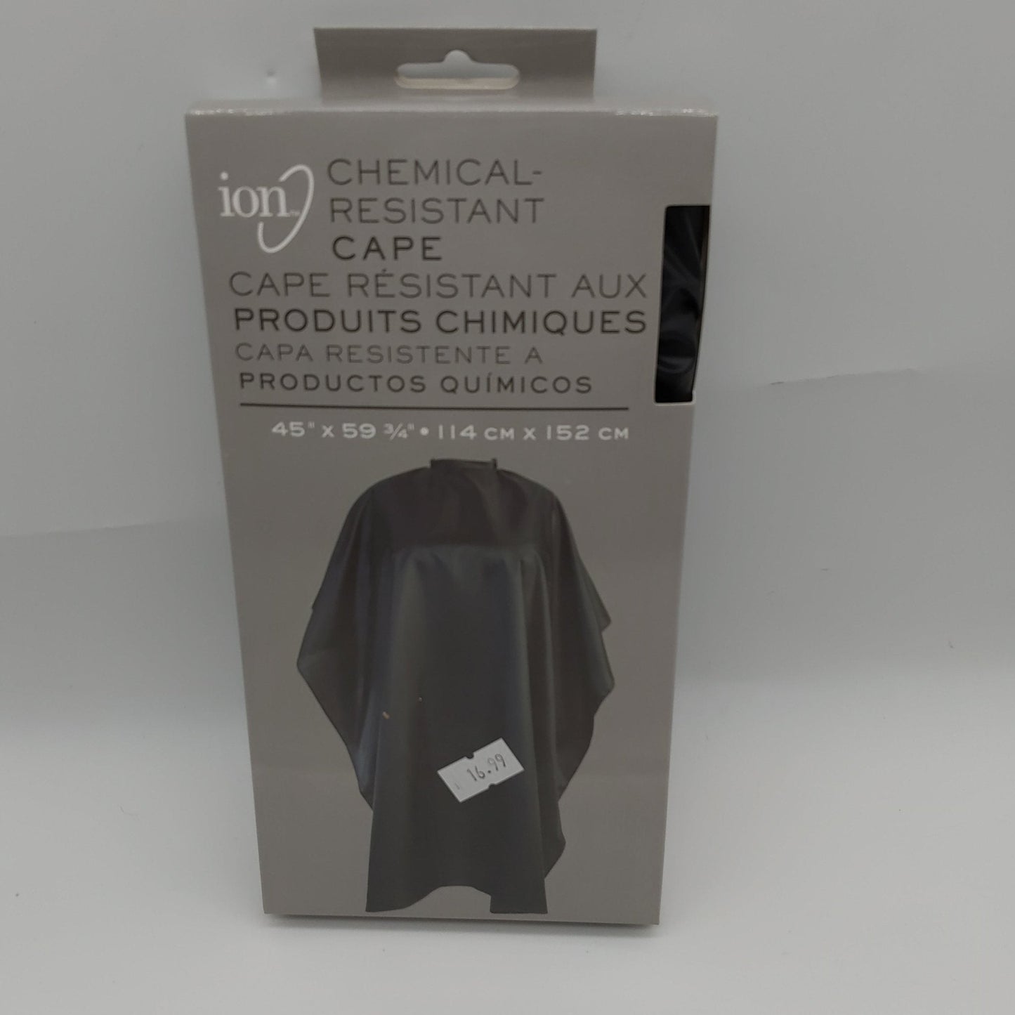 Ion Chemical-Resistant Cape 45" x 60", Black VIP Extensions