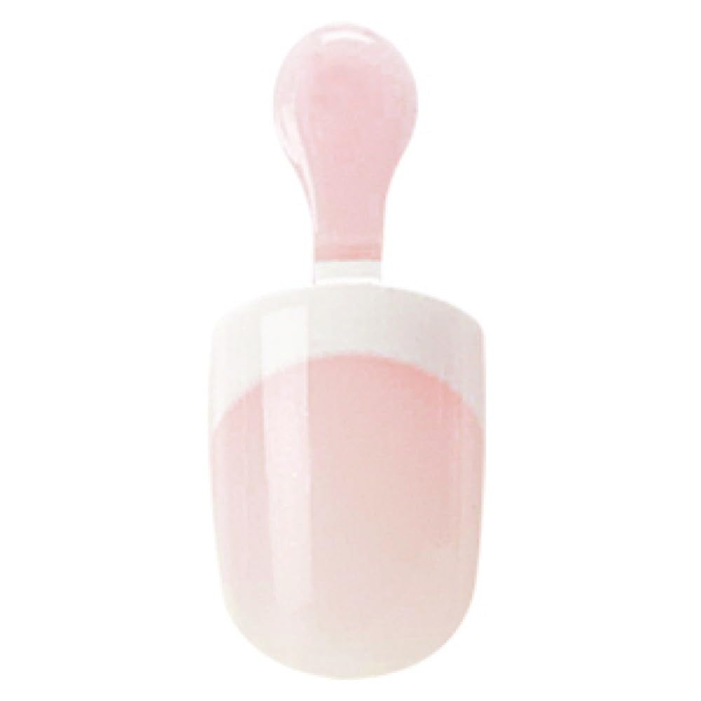 Kiss Everlasting French Nail Manicure, Chip-Free with Flexi-Fit Technology, Real Short, "Endless", Nail Kit with Pink Nail Glue (Net Wt. 2 g / 0.07oz.), Mini File, Manicure Stick, and 28 Fake Nails 7DAY'S