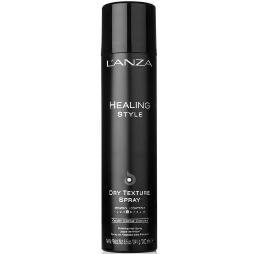 L'anza Healing Style Dry Texture Spray with Medium Hold Effect, Eliminates Frizz, Detangles and Boosts Hair ́s Shine 8.5 OZ VIP Extensions