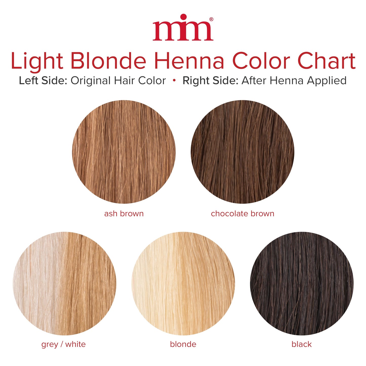Henna Hair Dye - Light Blonde Morrocco Method International
