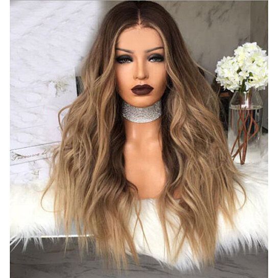 Long Curly Wavy Bob Wig High Density Full Wigs for Women Daily Party Cosplay Hair Replacement Wig 7DAY'S