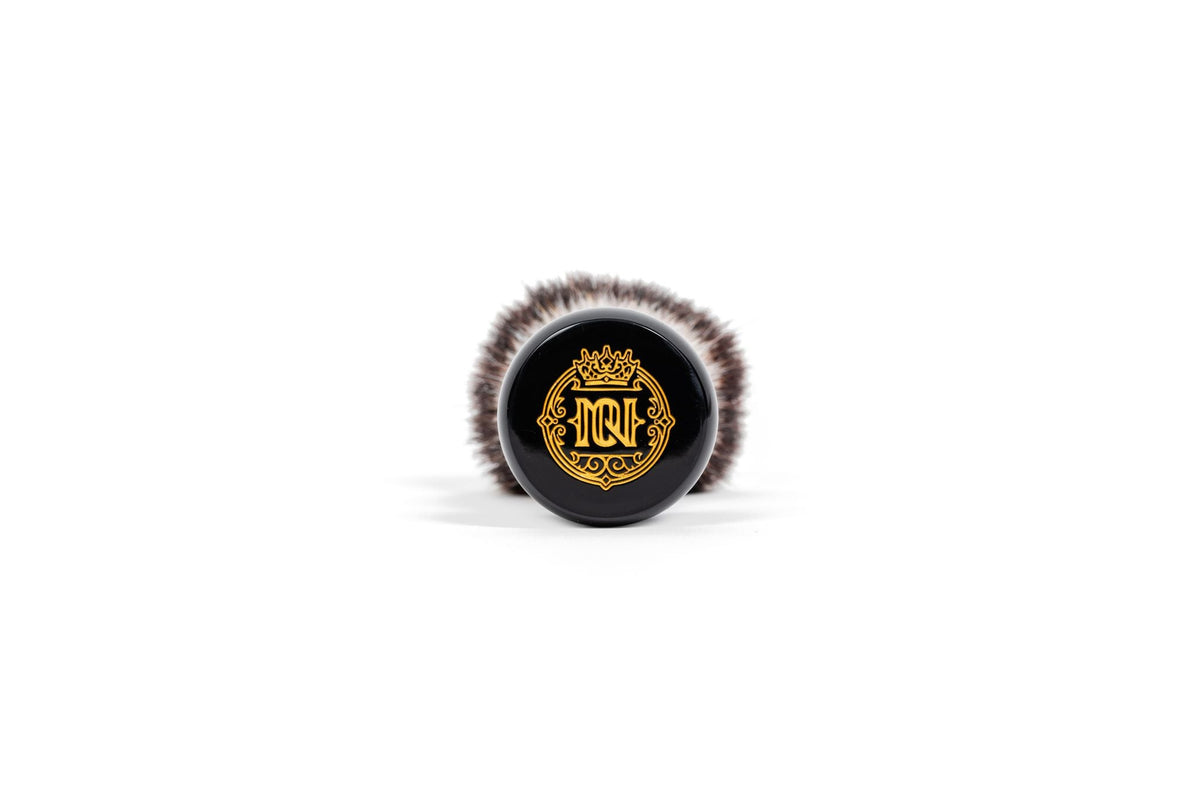 Synthetic Shave Brush - Black/White - 26MM Noble Otter