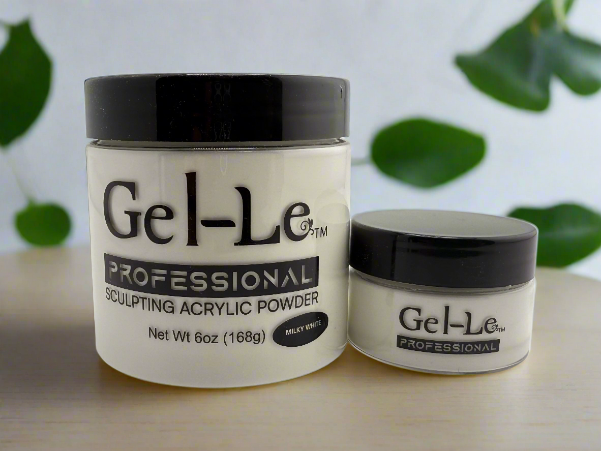 Gel-Le - Acrylic Powder - Milky White Queen Nails & Beauty Supplies