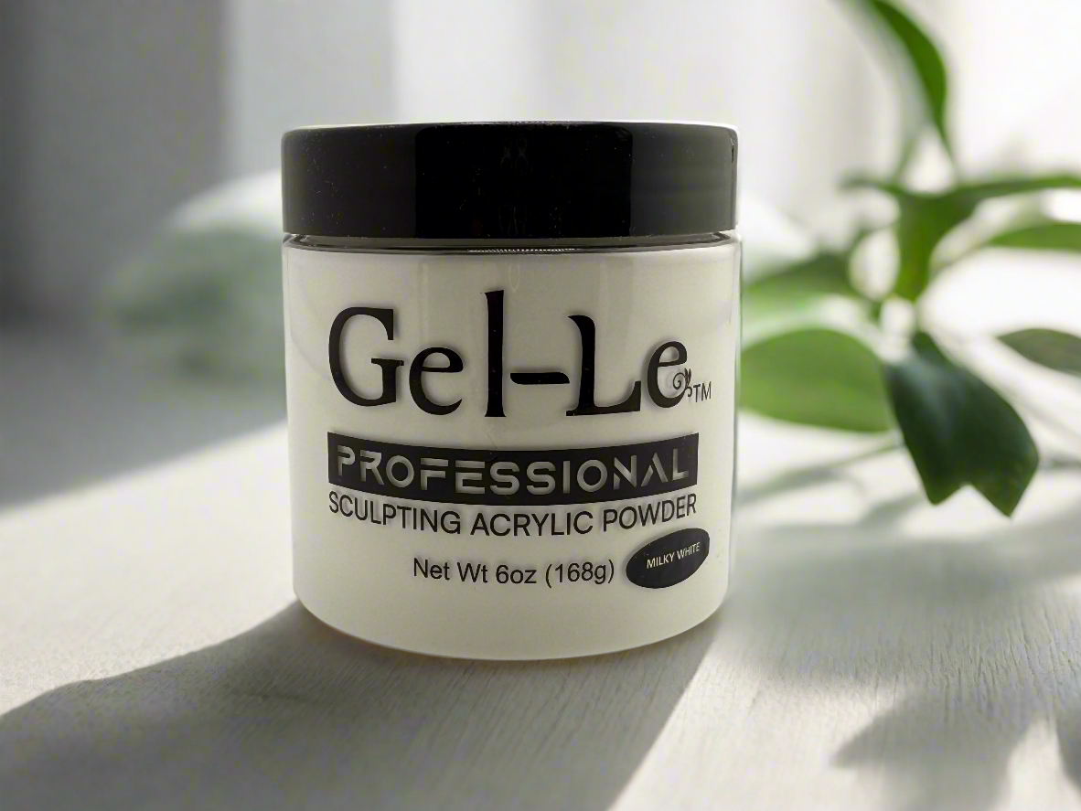 Gel-Le - Acrylic Powder - Milky White Queen Nails & Beauty Supplies