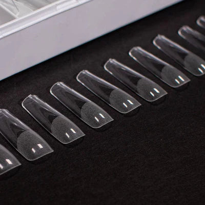 Revel - Full Cover | SOFT GEL NAIL EXTENSIONS | LONG COFFIN 504pc (Pre-Etched)