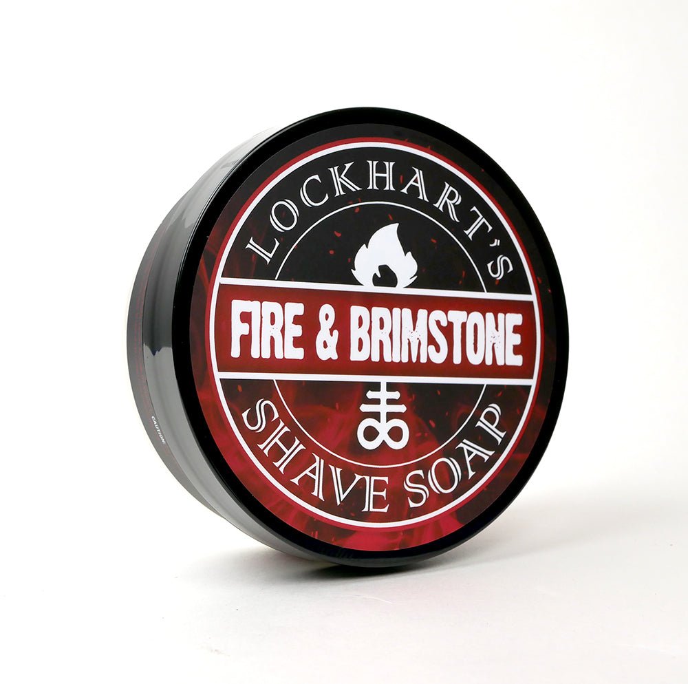 Fire and Brimstone Shave Soap Lockhart's Authentic