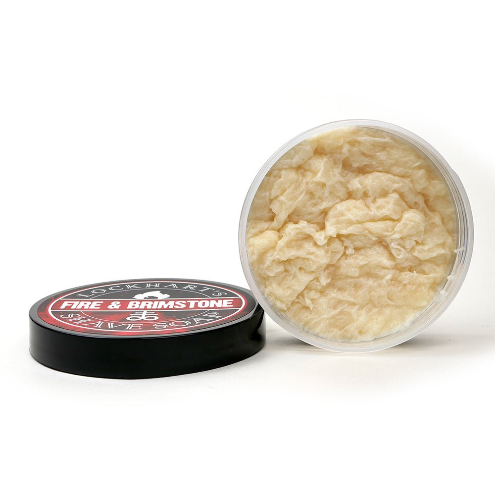 Fire and Brimstone Shave Soap Lockhart's Authentic